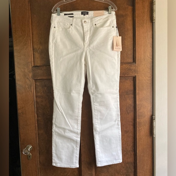NYDJ Denim - NWT NYDJ optic white, slim jeans